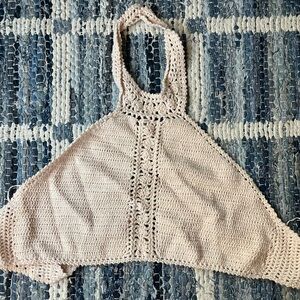 American Eagle Crochet Crop Top